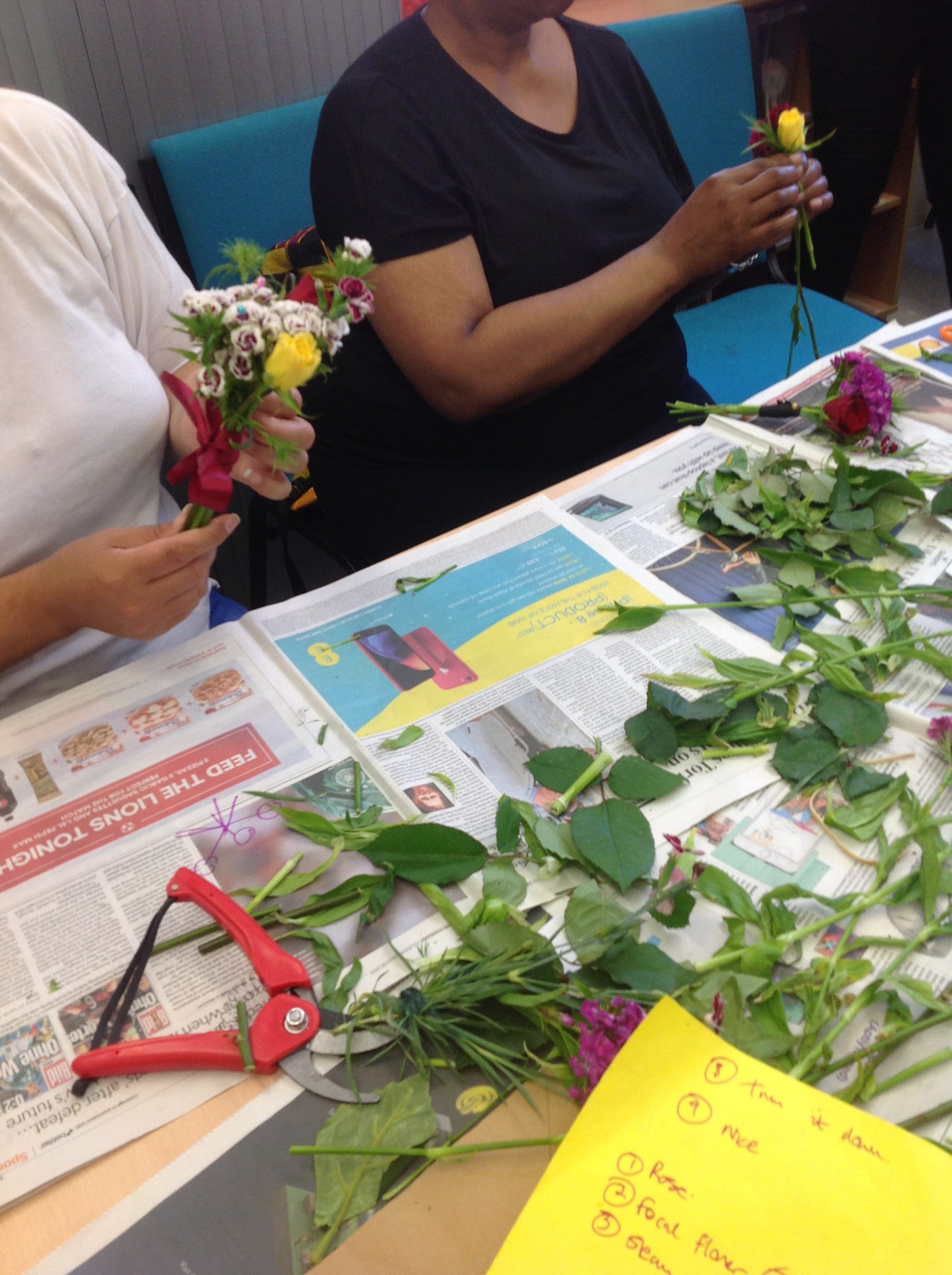 Workshop Flower Arrangements
